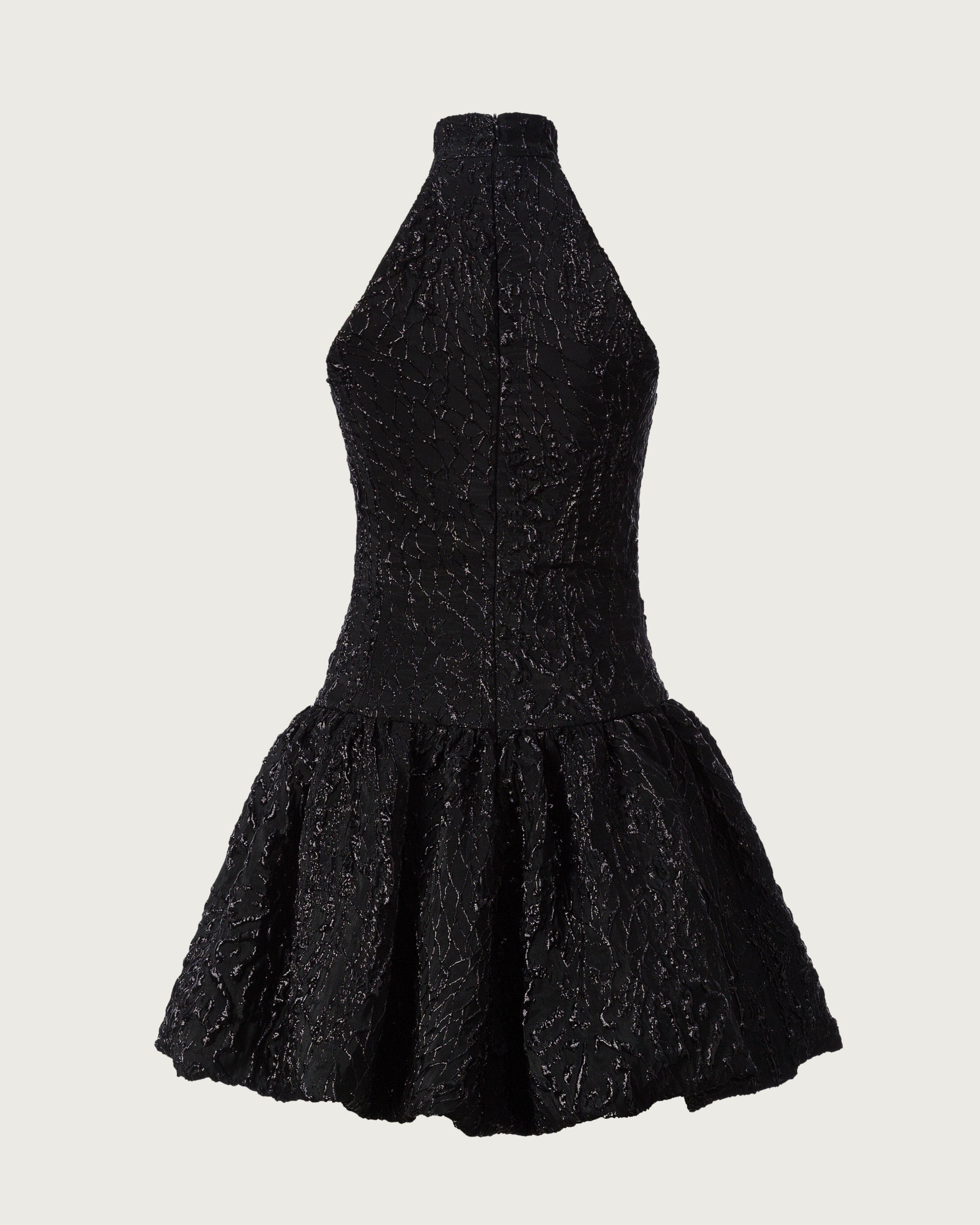 Rochie Mini Tip Balon Jacquard