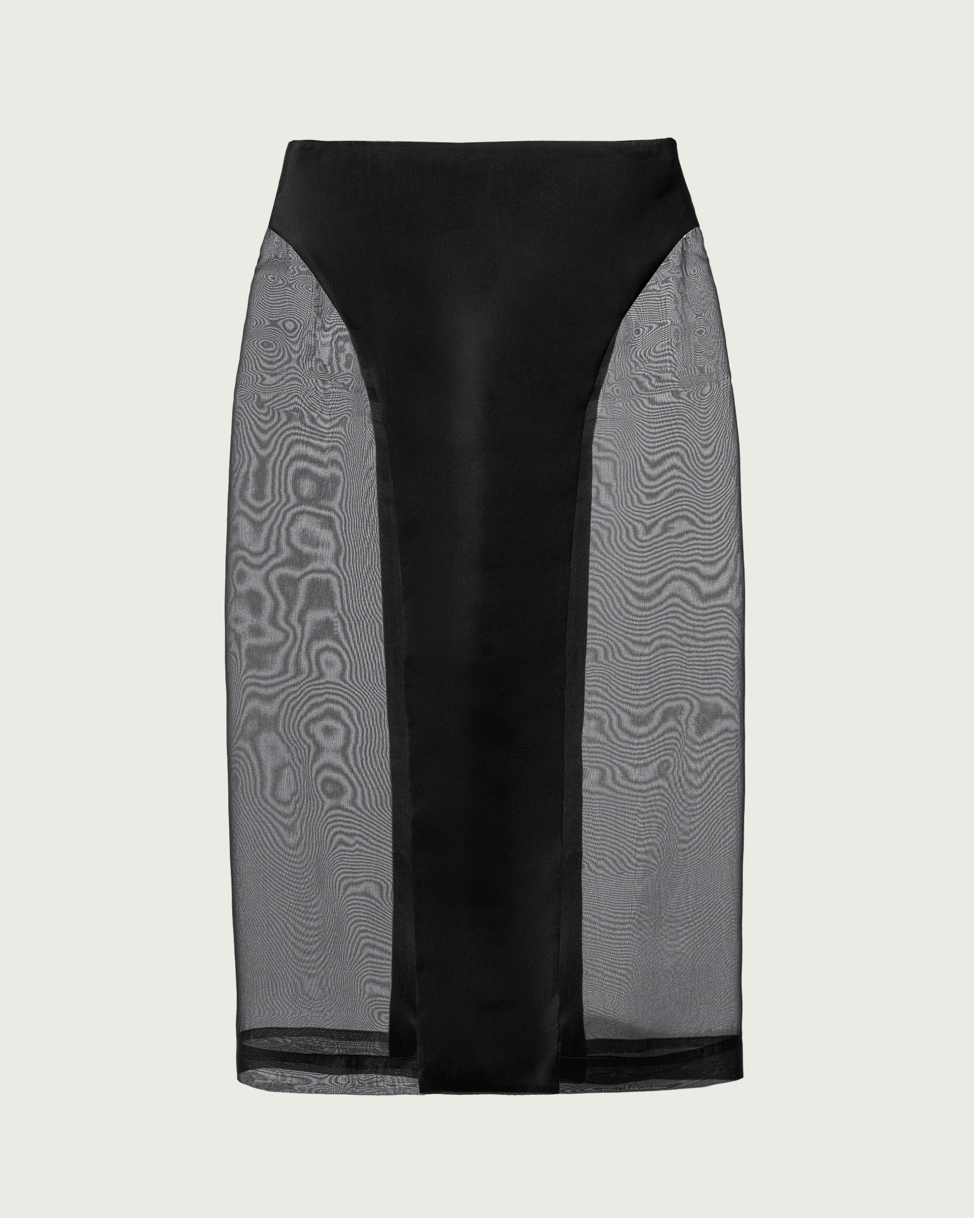 Fusta Midi din Organza