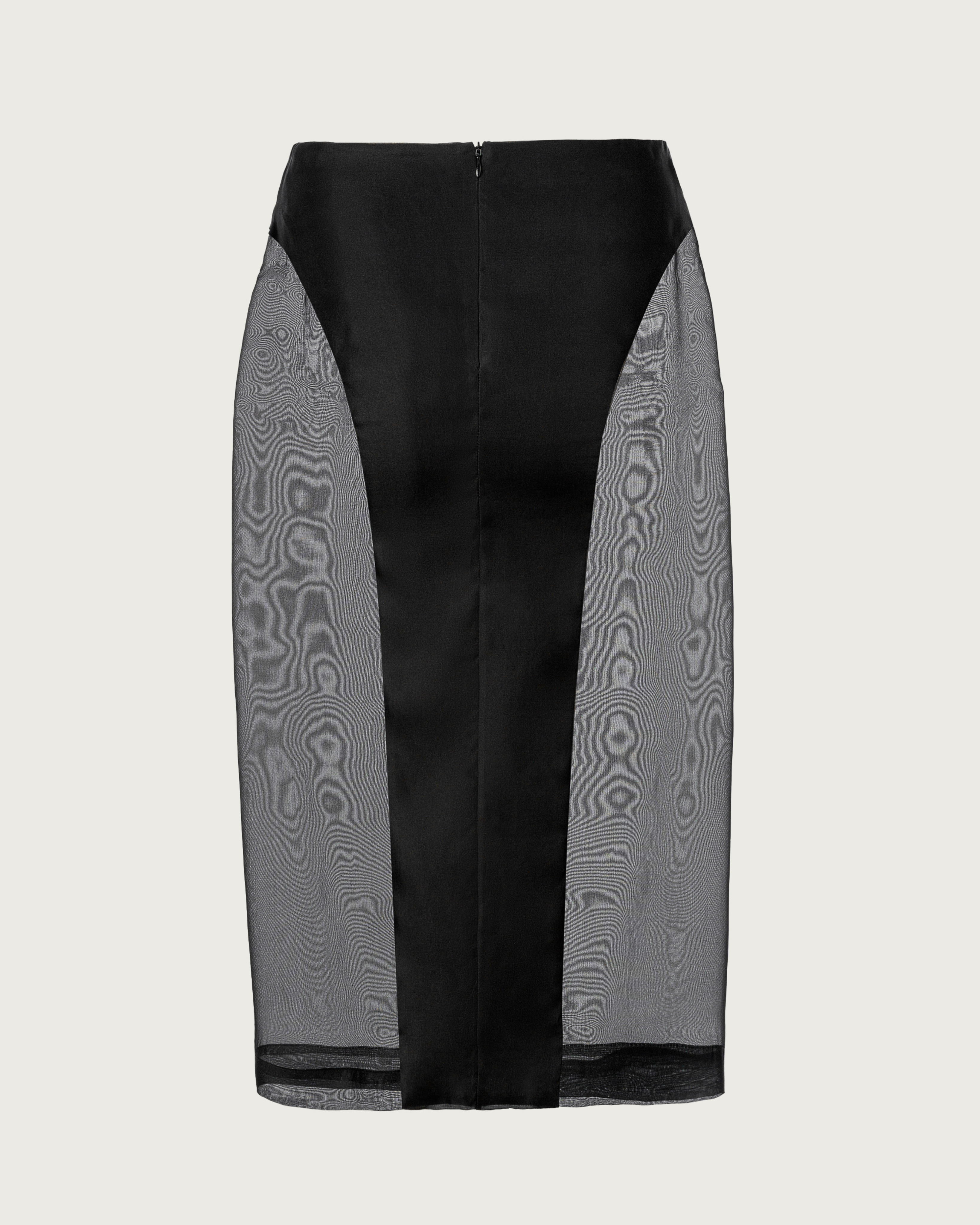 Fusta Midi din Organza