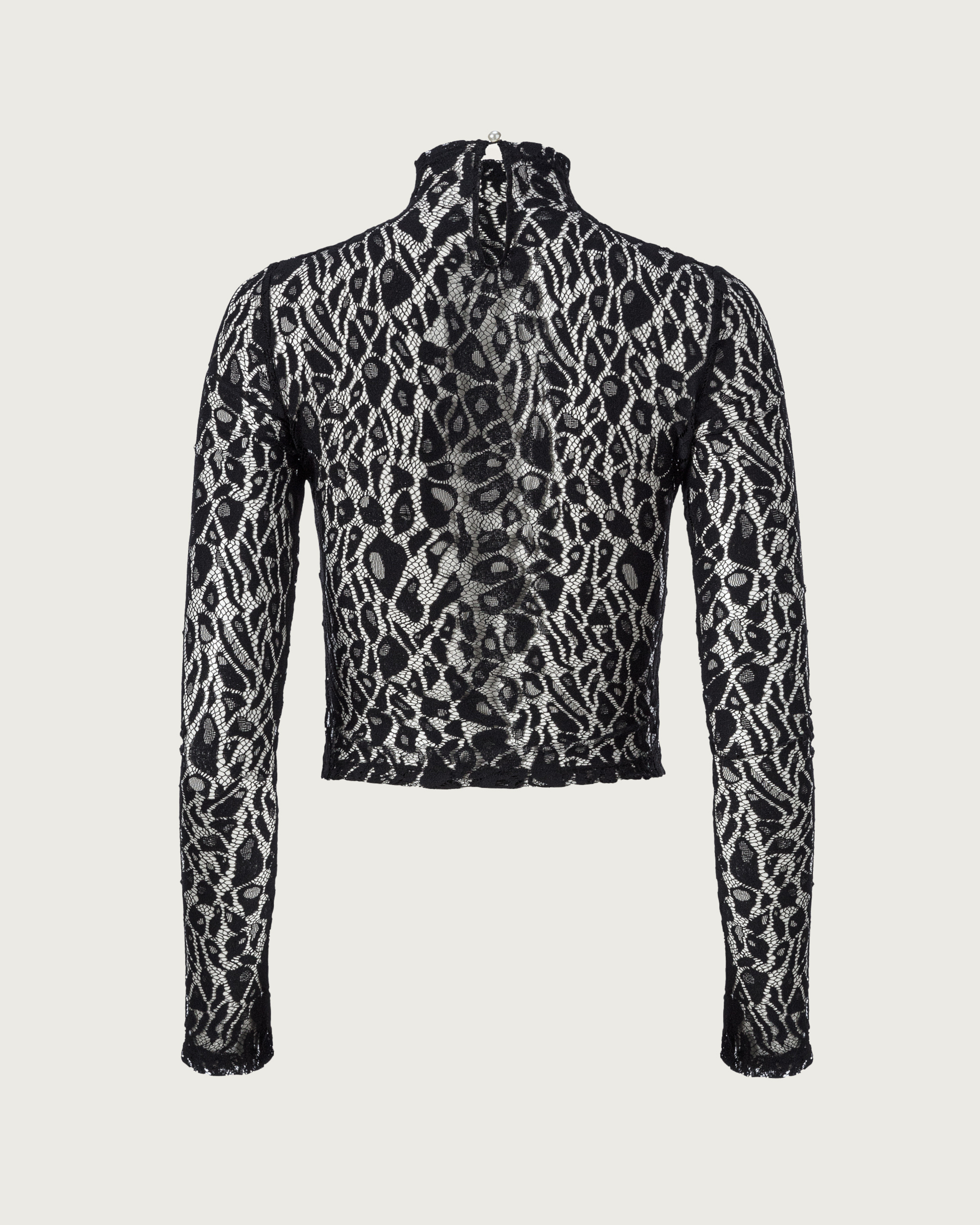 Top Animalier din Dantela Elastica