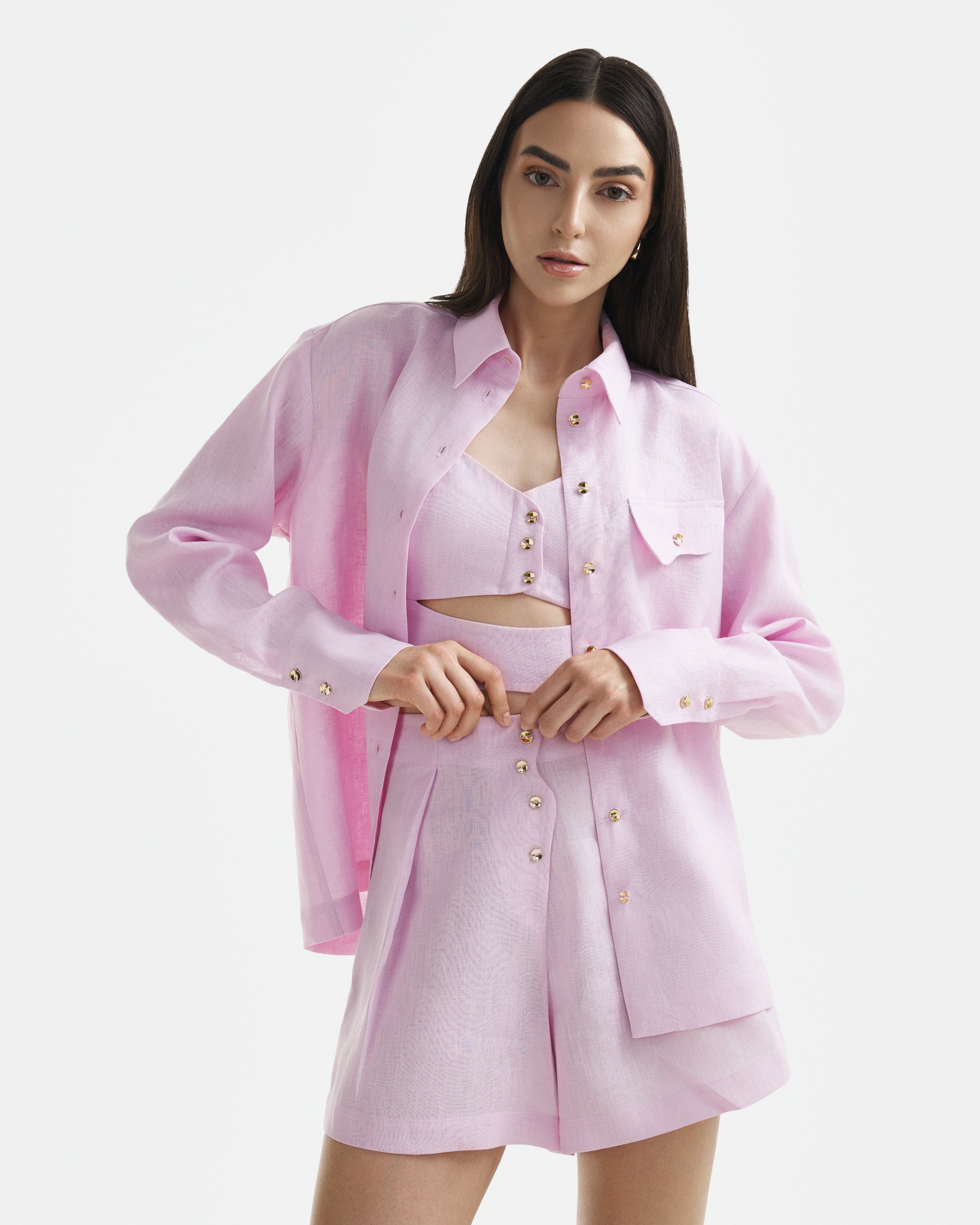 Camasa Wave din In Candy Pink