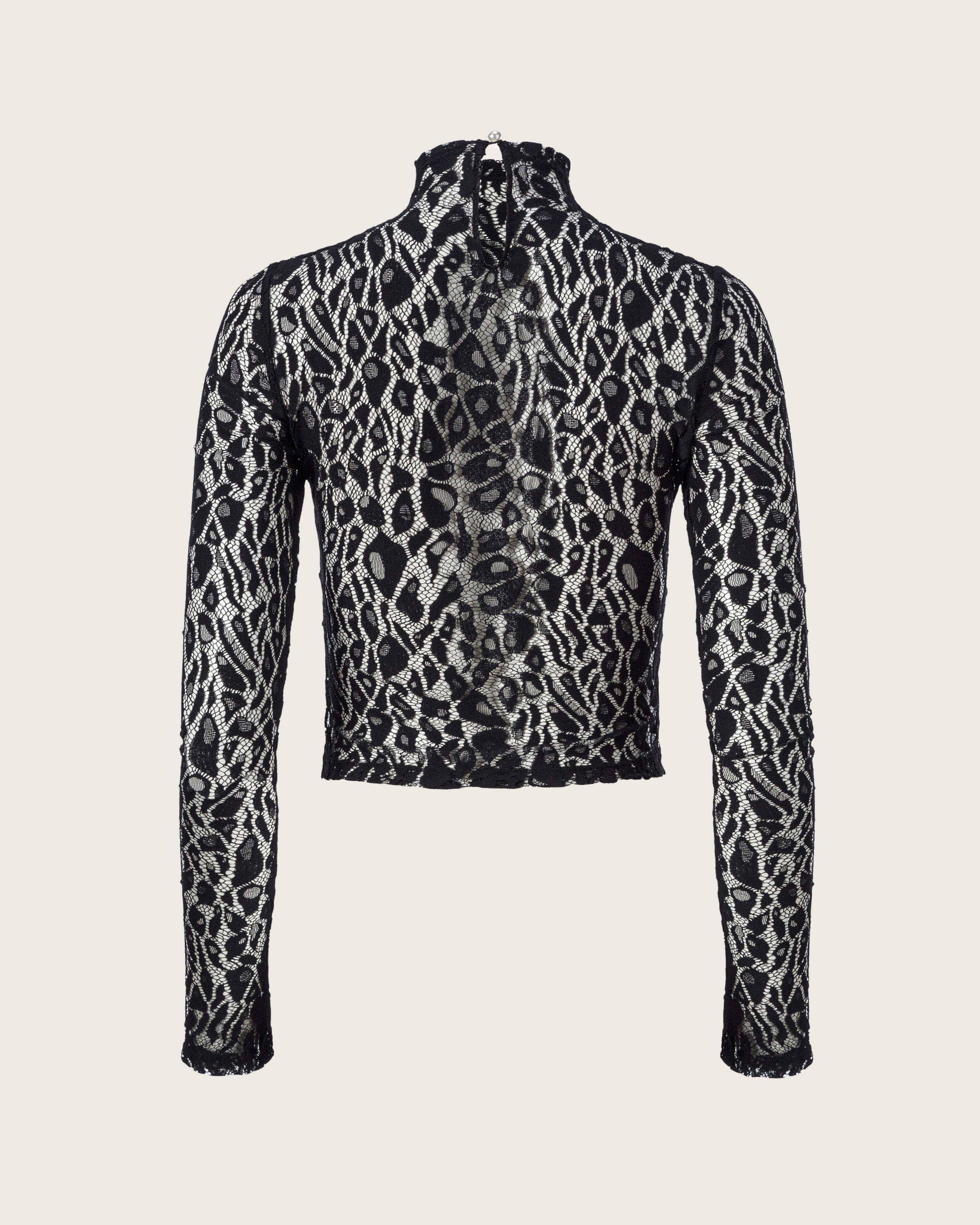 Animalier Stretch-Lace Top