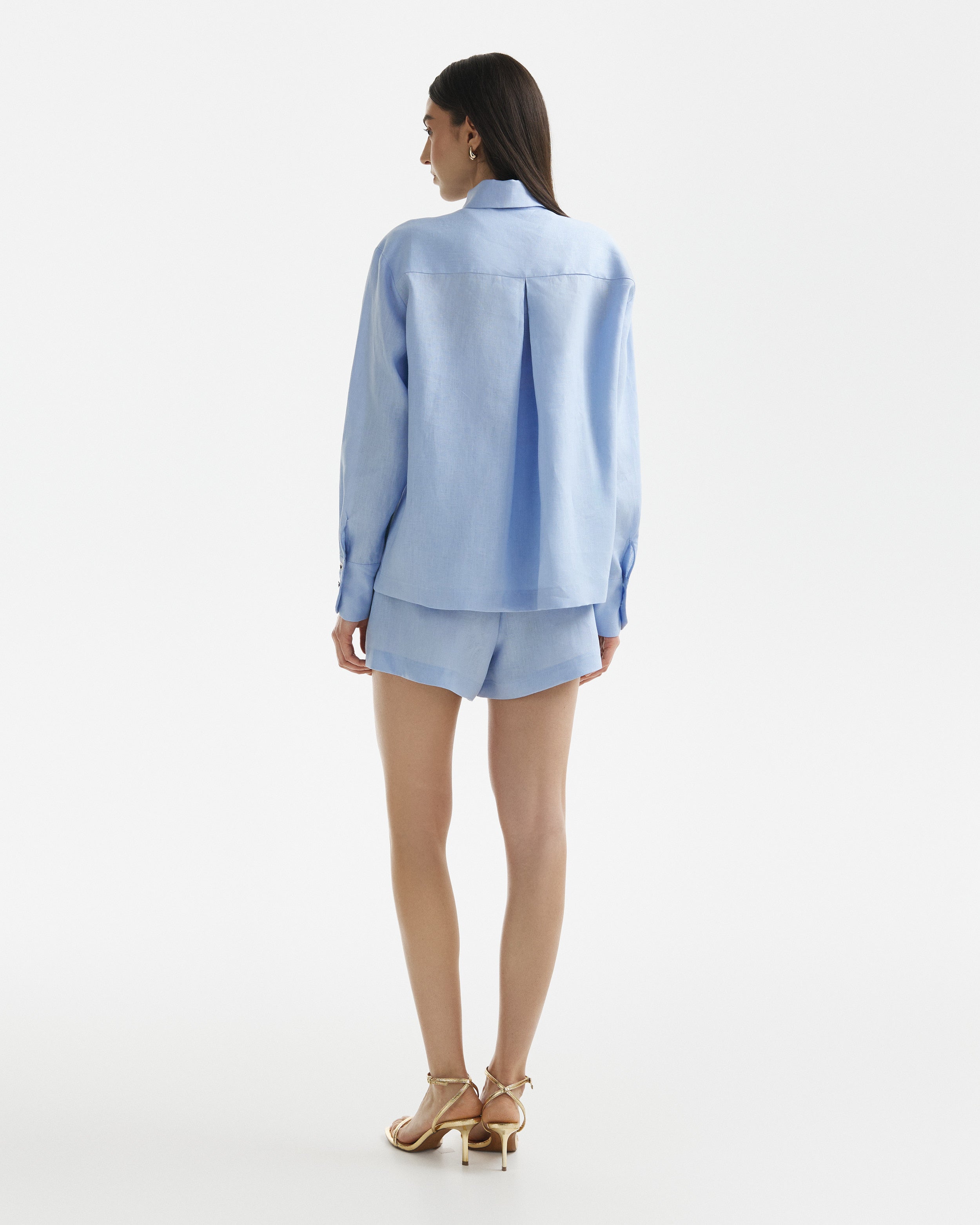 Camasa Wave din In Icy Blue