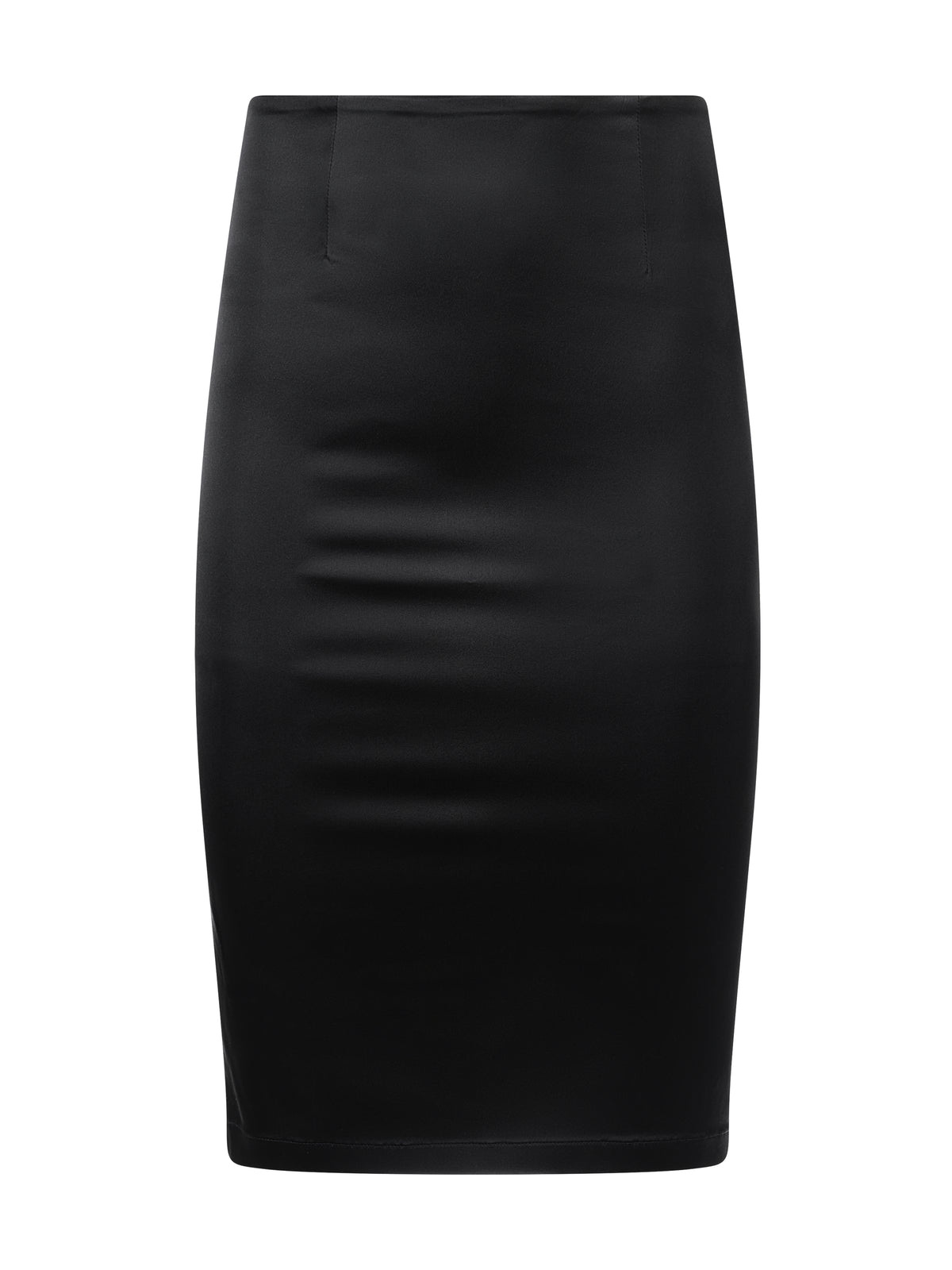 Fusta Midi Stretch Negru