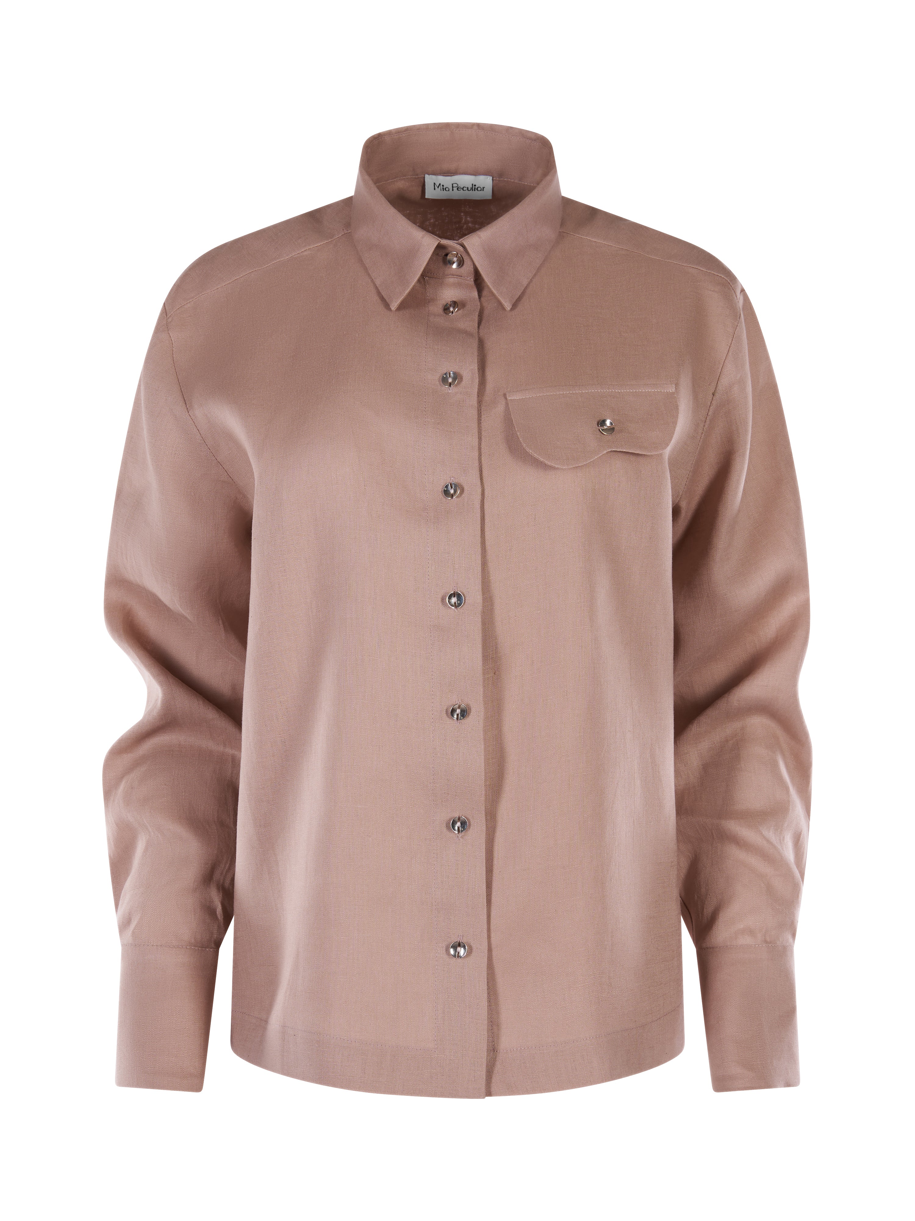 Camasa Wave din In Warm Taupe
